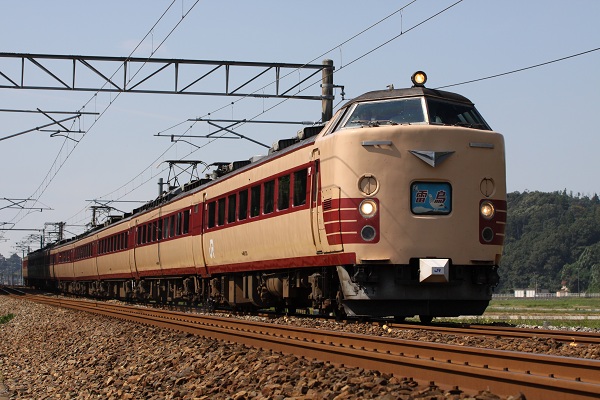 485系 交直両用特急形電車（JR西日本）